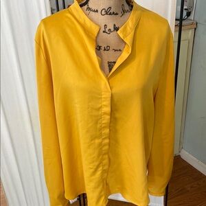 Chic Yellow Women's Blouse